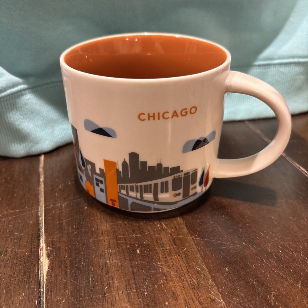 Starbucks 2013 Chicago You‎ Are Here YAH Coffee Mug